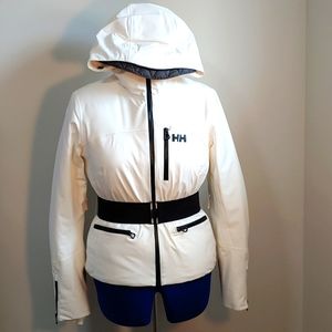 Helly Hansen Ski Jacket. Size M, white/black,